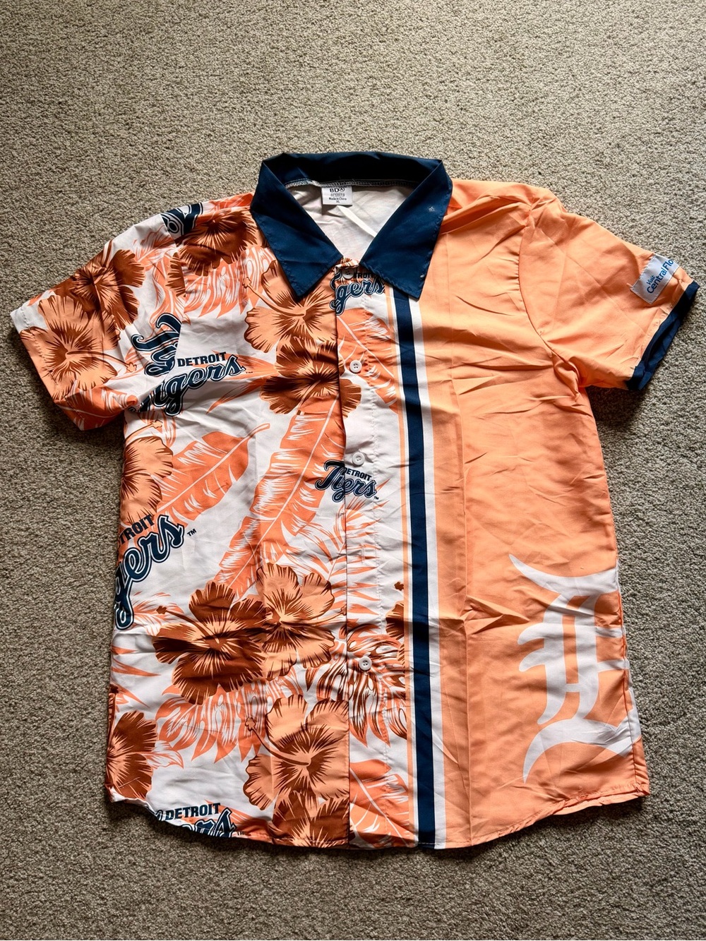 Detroit Tigers Hawaiian shirt